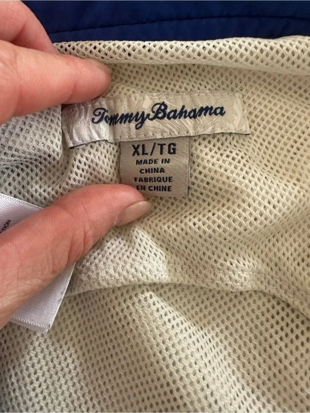 LOT OF 2 Tommy Bahama Mens Swim Trunks Size XL Tropical Leaf Geometric Shorts